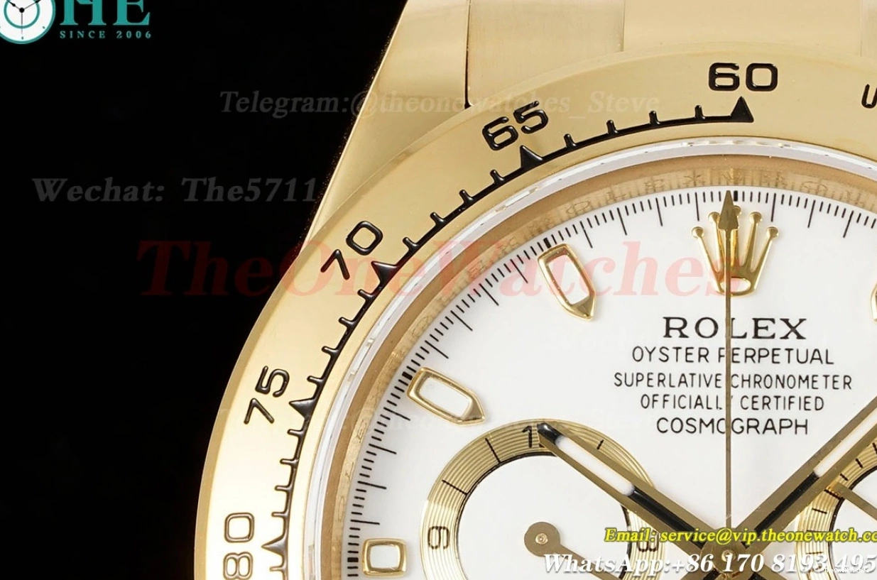 116508 SH4130(Gain YG Gold V3 40mm White YG Daytona Weight) QF 0306